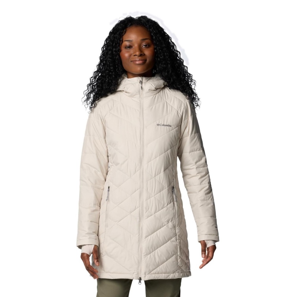 NWT Columbia Women's Heavenly Long Hooded Jacket